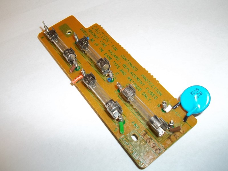 Pioneer SX-780 SX-880 SX-790 SX-890 Fuse Assembly AWR-169 & AWR-171 gallery