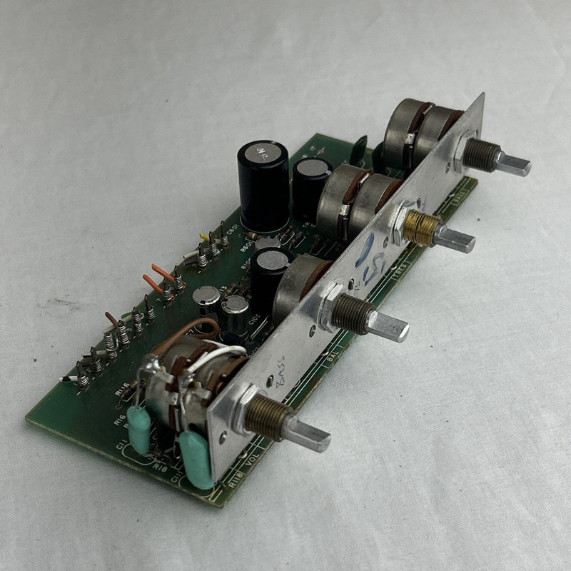 Scott R74S Bass Treb Bal Vol pot tone control board Part