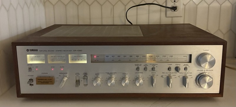 Vintage Yamaha Cr-1020 Receiver Works Read* See Pics And Video ▶️