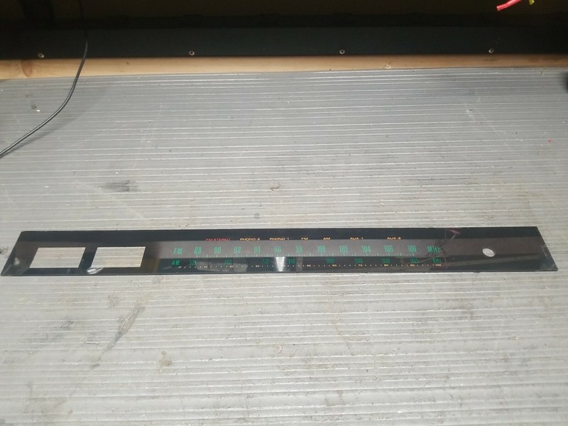 Sansui qrx 5500 Dial Plate
