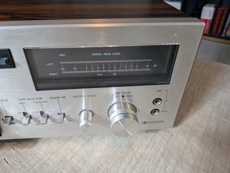 Vintage Sansui SC-1300 Stereo Cassette Deck - Powers On, No Further Testing gallery