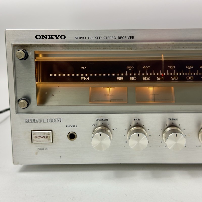 Vtg 70s - ONKYO TX-2500 MKII - Servo Locked Stereo Receiver - Tested Works