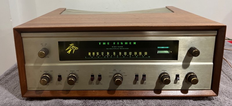 Vintage Fisher 500B Stereo Receiver With Wood Case gallery