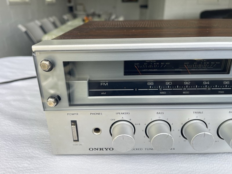 Onkyo TX-3000 Vintage Servo Locked Tuner Amplifier AM/FM Not Tested gallery