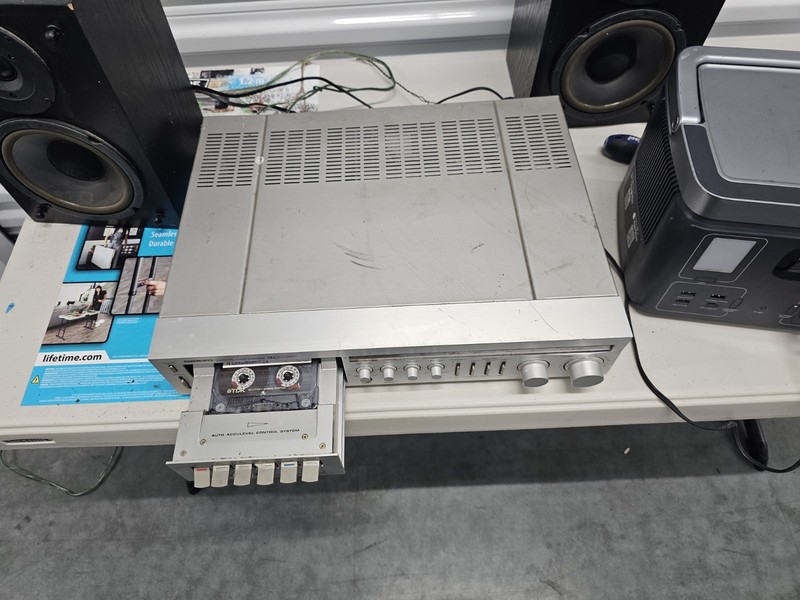 ONKYO Cassette Tuner Amplifier Model CX-70 LIGHTS UP gallery