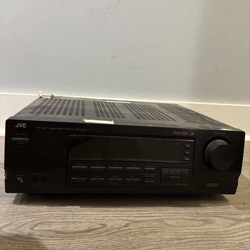 JVC RX-558VBK audio/video control RECEIVER