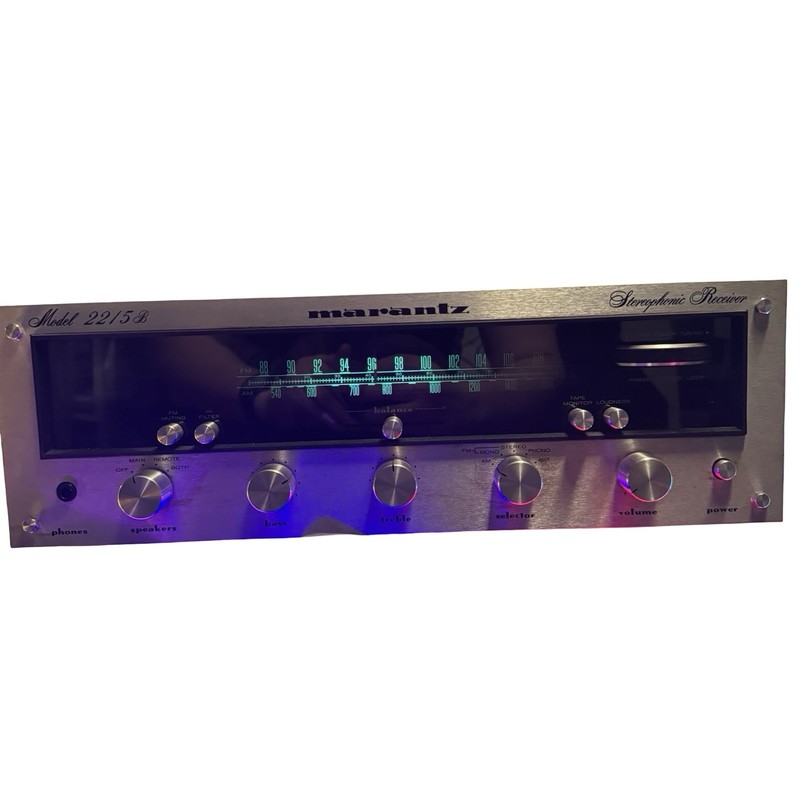 MARANTZ 2215B VINTAGE AM/FM STEREO RECEIVER – CLEANED – TESTED
