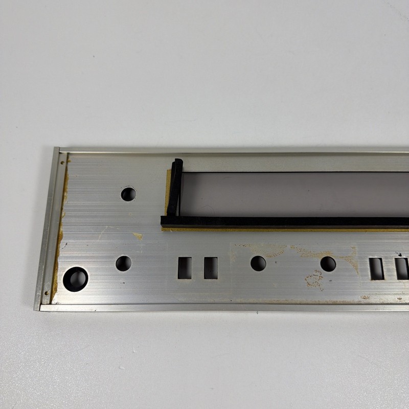 Vintage Knight Allied KG-966 Stereo Receiver Amplifier AM/FM OEM PART Faceplate gallery
