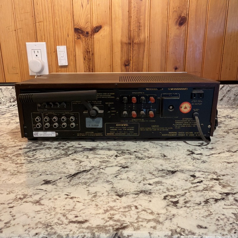 Onkyo Servo Locked Tuner Amplifier TX-2000 gallery