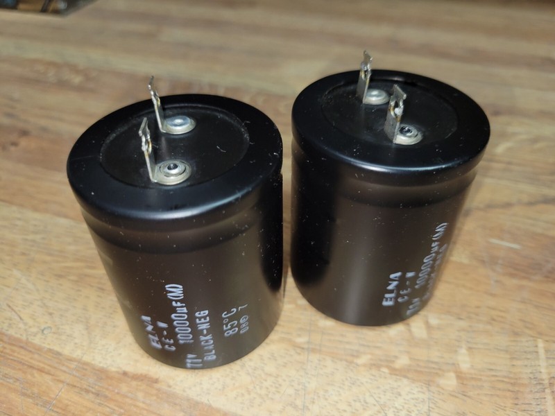 Kenwood Super Eleven Electrolytic Capacitor 10000/71v (1 Per Sale.) C90-047-05 gallery