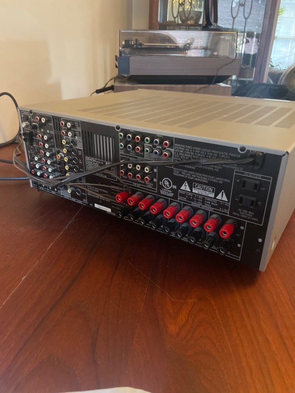 DENON AVR-885 RECEIVER TESTED WORKING SEE VIDEO gallery