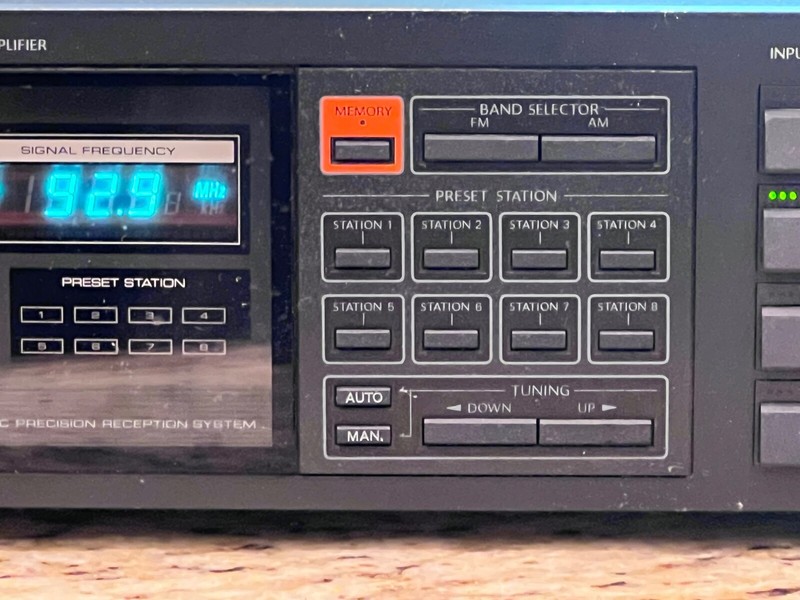ONKYO TX-25 AM-FM STEREO RECEIVER- VERY NICE- Vintage 1984-85 Japan gallery