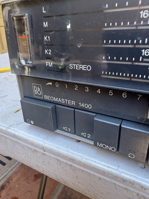 Bang olufsen Beomaster 1400 stereo receiver gallery
