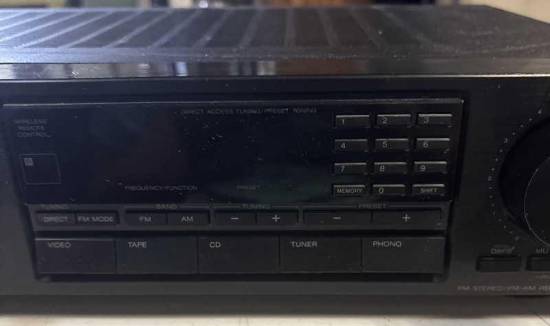 Vintage Sony STR-AV320 Stereo Receiver Works! Clean! gallery