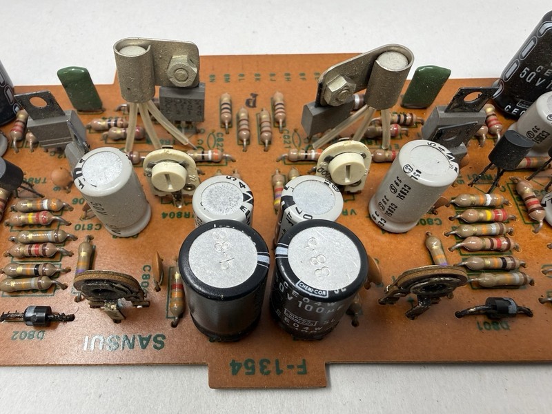 Sansui QRX-3500 Tone Control Board Full AssemblyF-1354 gallery