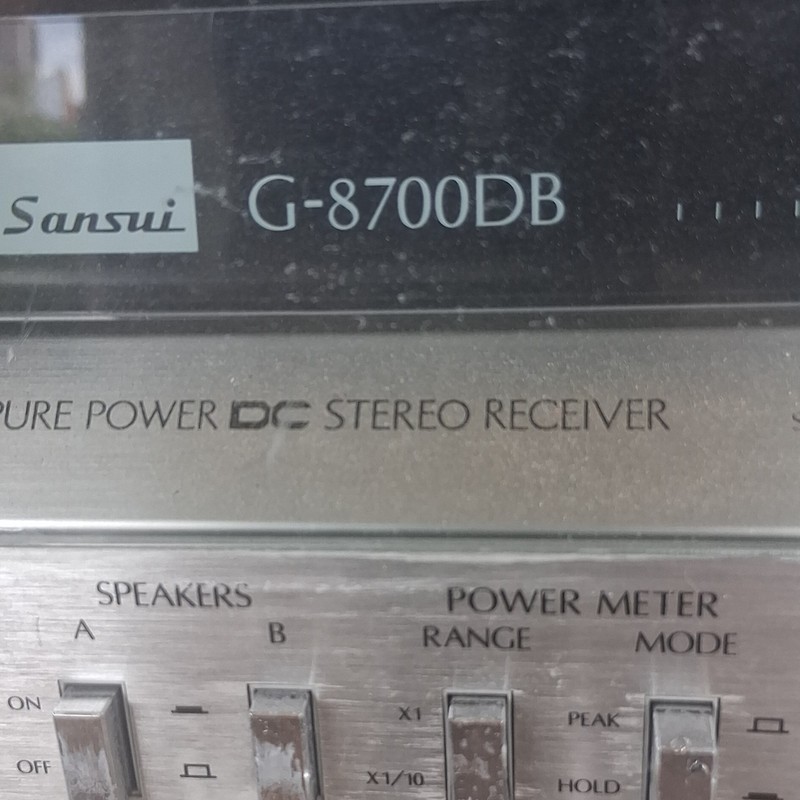 Sansui G-8700DB Pure Power DC Stereo Receiver Model G-8700DB gallery