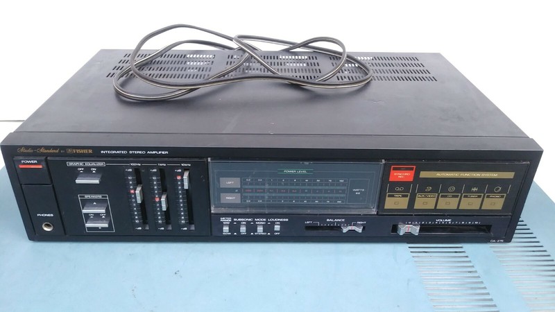 Fisher CA-275 good working Integrated Stereo Amplifier parts Parting Out , g323