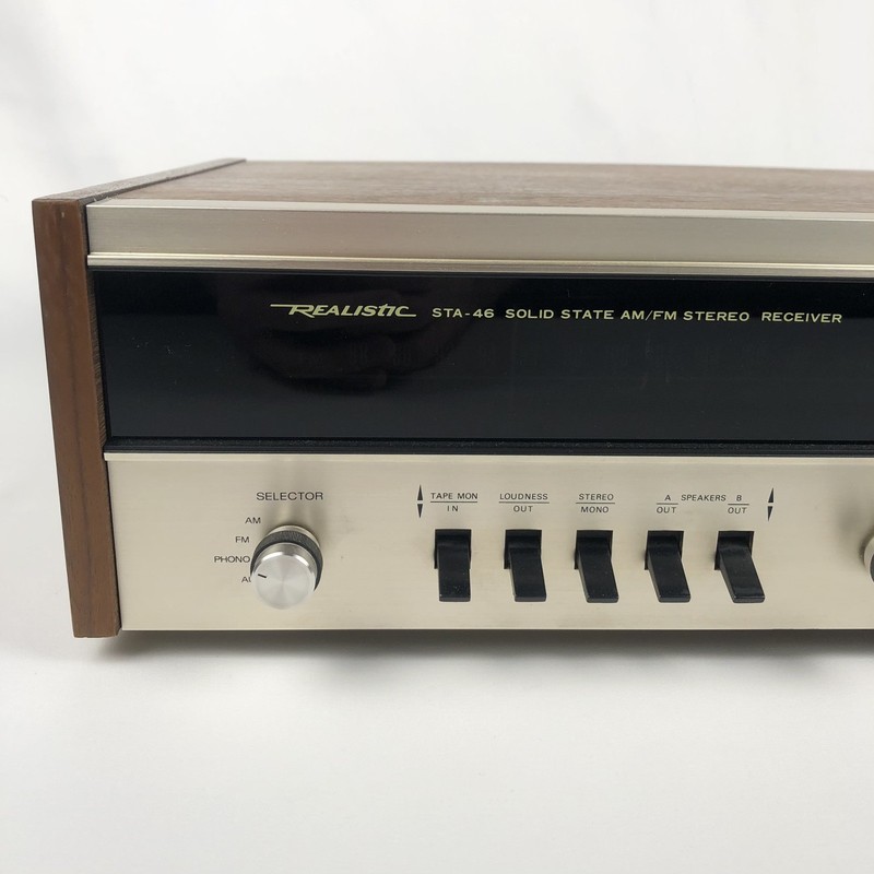 Vintage Realistic STA-46 AM/FM Stereo Receiver (Works, Needs Service) gallery