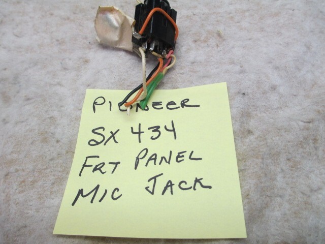 PIONEER Microphone jack from SX434 gallery
