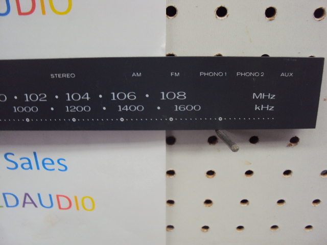 Kenwood KR 6600 Original AM/FM Dial Scale Plate VG Condition Parting Out KR 6600 gallery