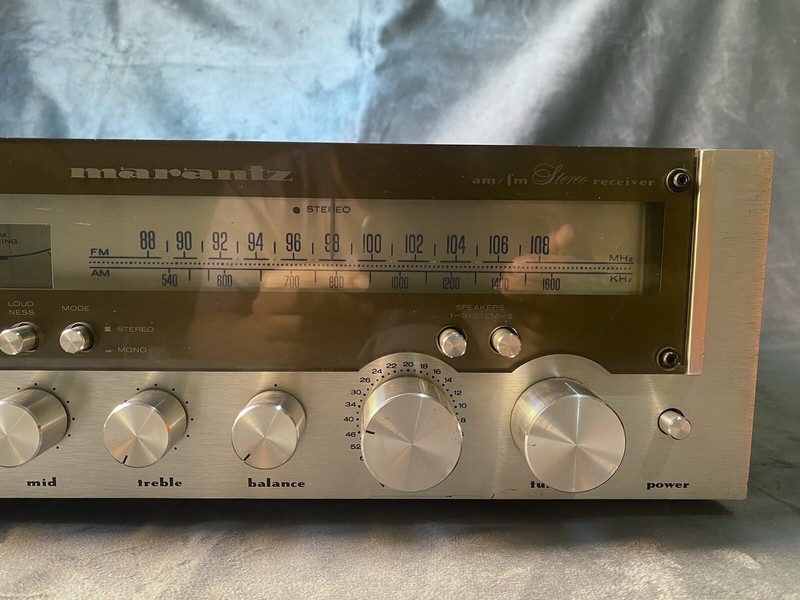 1978 MARANTZ MR-230 AM/FM STEREO RECEIVER Tuner,Phono,2 Tape,Aux 24Lbs *WORKING* gallery