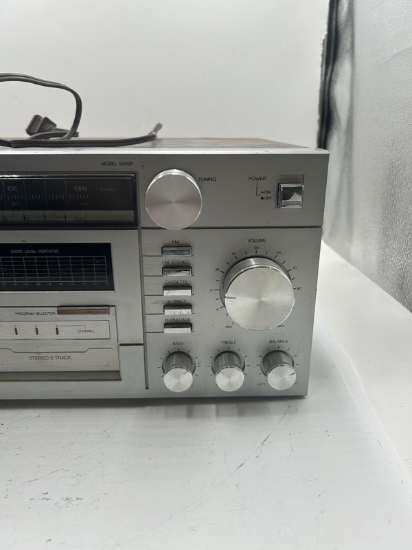 Vintage EMERSON 6000R STEREO Cassette WITH BUILT IN 8 TRACK & Speaker SP-20D gallery
