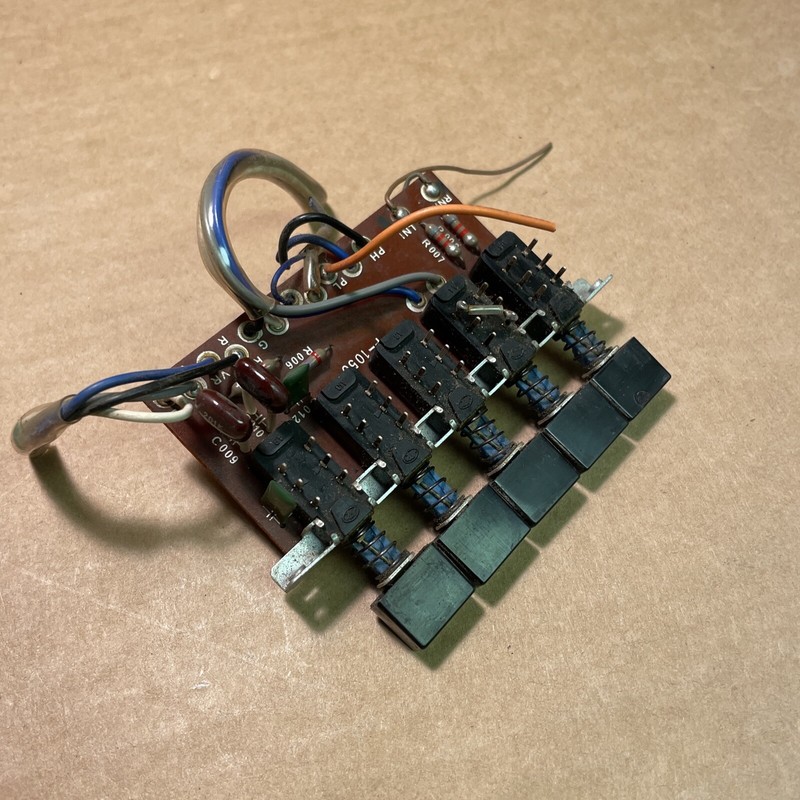 Sansui 5000A Genuine Parts: Control Board F-1056 gallery