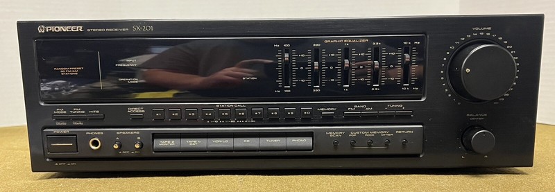 Pioneer SX-201 Stereo Receiver Vintage gallery