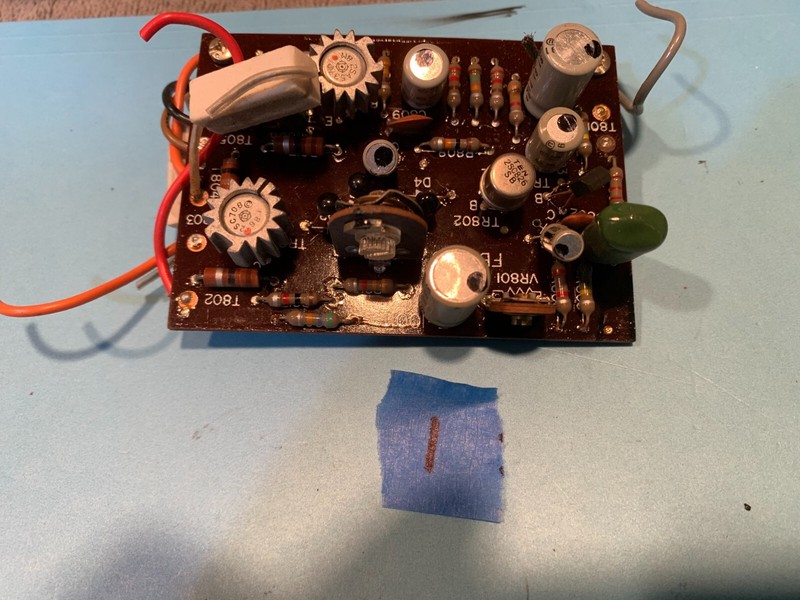 Sansui 2000 Stereo Receiver Parting Out Driver Amp Board F-1001C