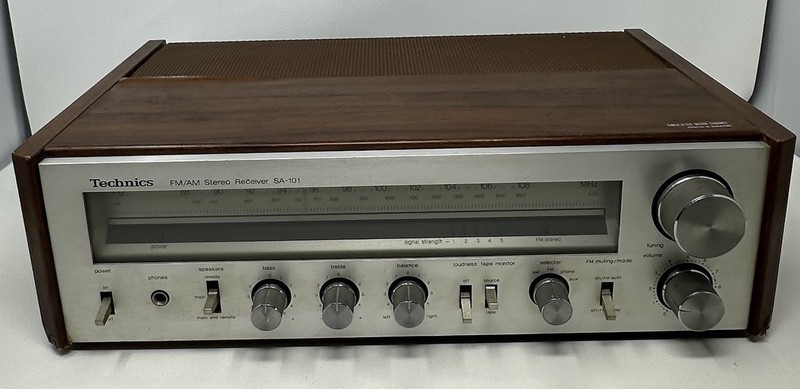 Technics SA-101 AM/FM Stereo Receiver Vintage