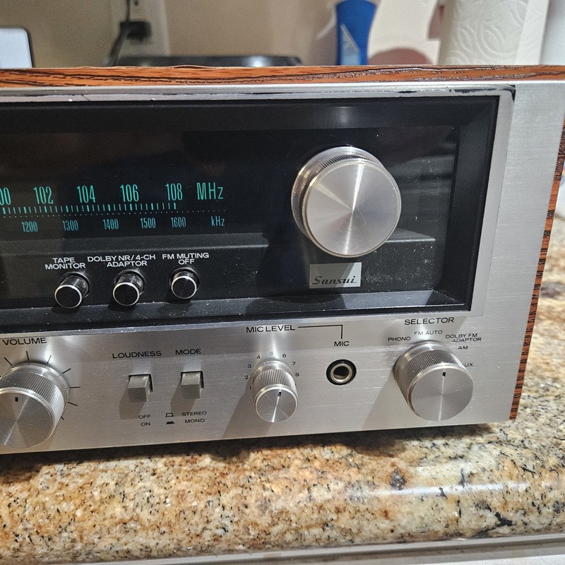 Sansui AM/FM Stereo Receiver - 6060 gallery