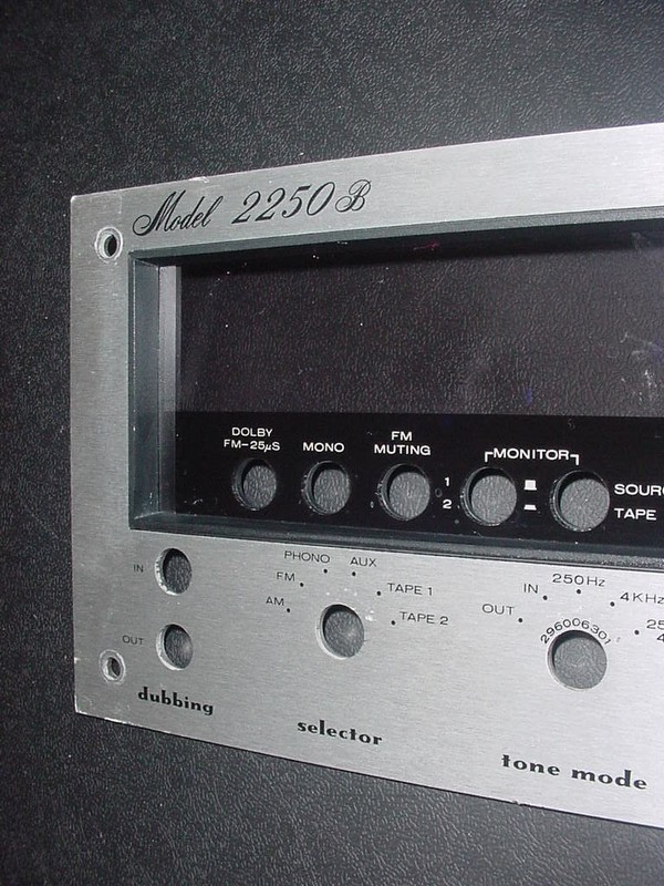 MARANTZ 2250B RECEIVER FRONT PANEL FACE PLATE gallery