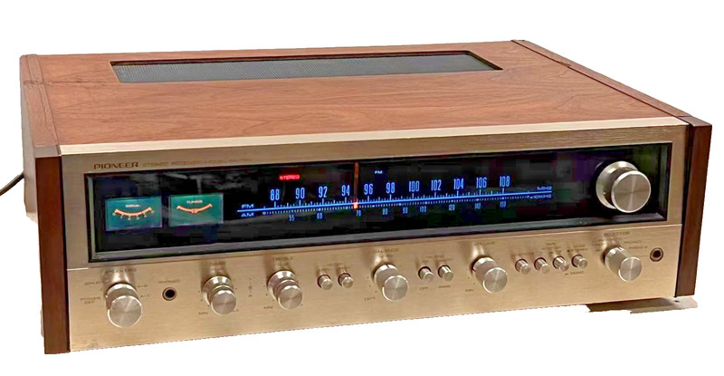 Vintage Pioneer SX-727, 37W AM/FM Stereo Receiver, 1972, Pro. Serviced
