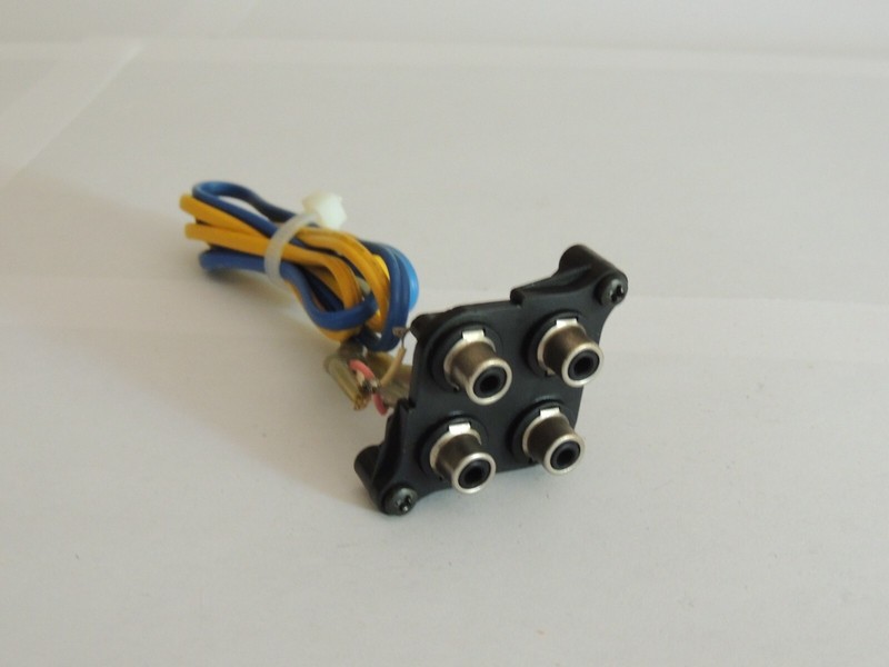 Kenwood Super Eleven Adaptor 4p RC Jacks & Full Wire E13-0415-05