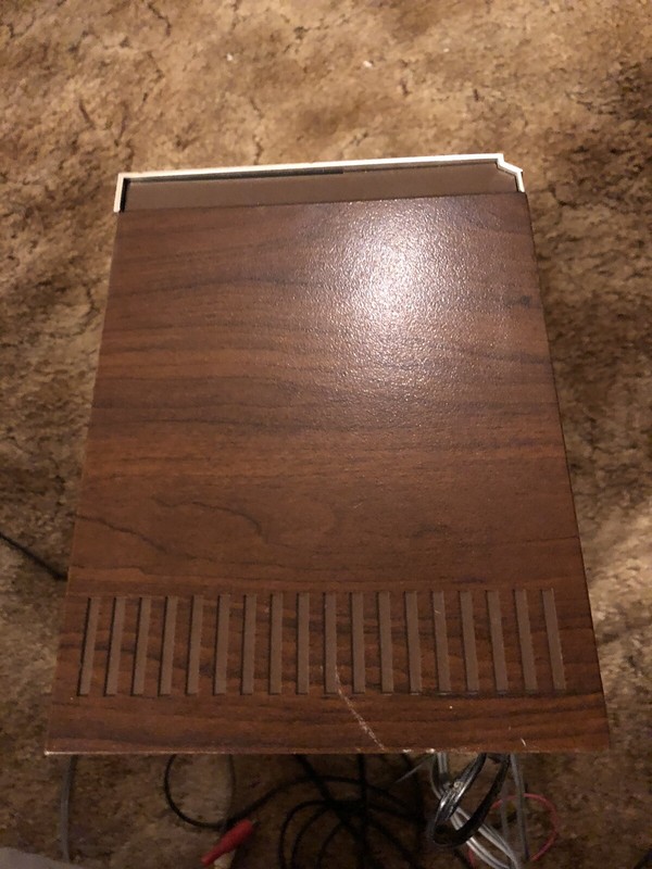 VINTAGE Panasonic Stereo Metal Cassette Player RS-619 Wood Untested PARTS ONLY gallery
