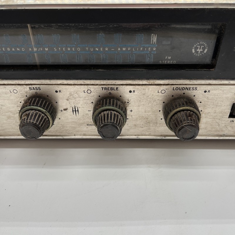 Scott Stereomaster 382 Vintage Receiver PARTS Or REPAIR gallery