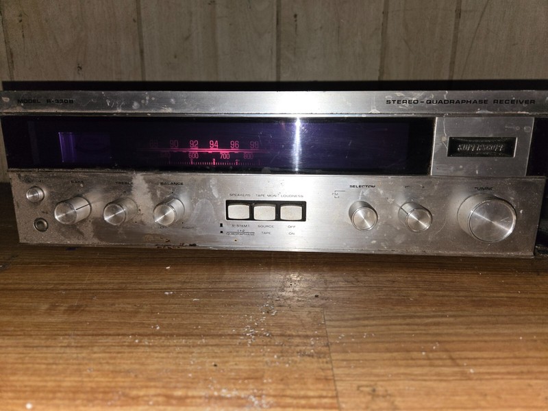 MARANTZ rare vintage stereo found case needs one side repaired gallery