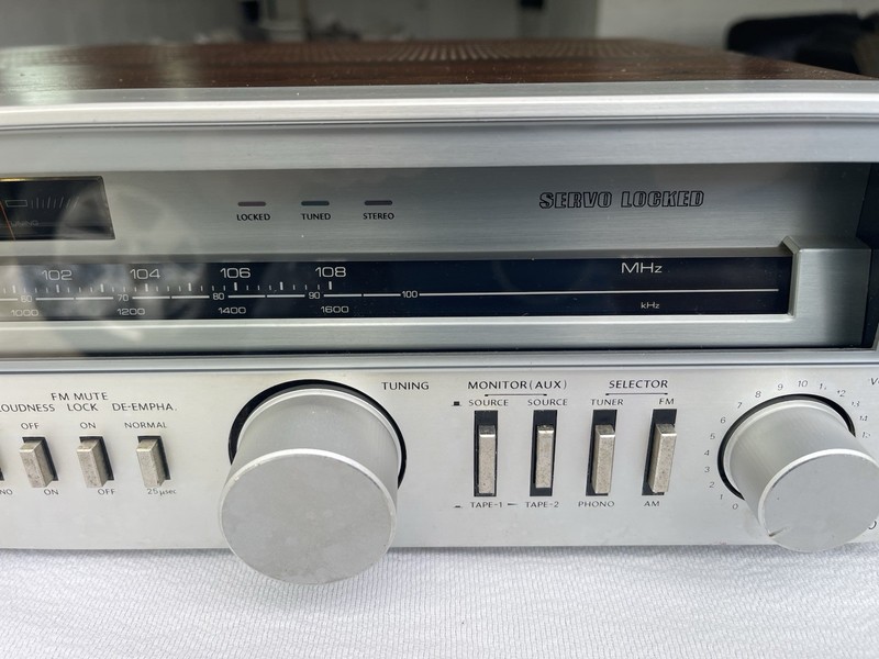 Onkyo TX-3000 Vintage Servo Locked Tuner Amplifier AM/FM Not Tested gallery