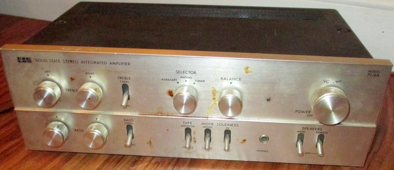Luxman B.I.C. Amplifier Model 71/6A – Tested/Works