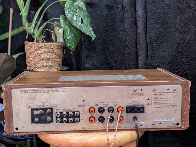 Technics Receiver FM/AM Stereo Receiver SA-80 gallery