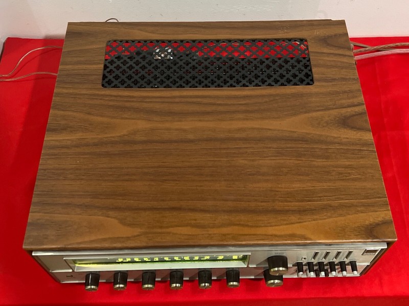 The Fisher 500-TX Stereo Receiver Auto Tune-O-Matic Solid State With Case # 2 gallery