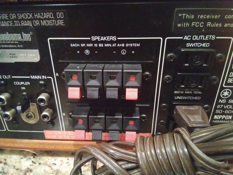 Yamaha CR-600 AM/FM Stereo Receiver Serviced/Working gallery