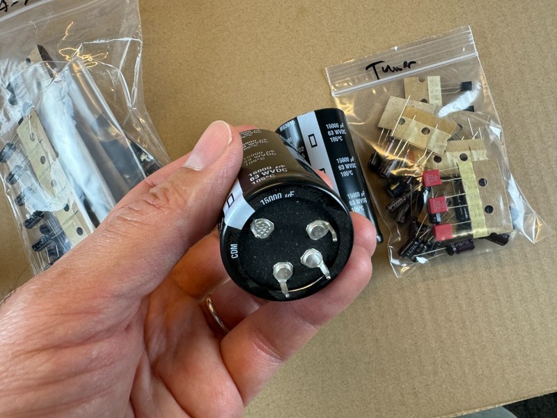 Technics SA-700 Complete Rebuild Kit High-Quality Receiver Recap Relay SA-700A gallery