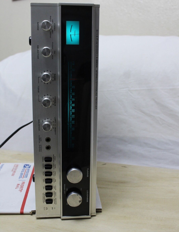 Sherwood S-8900A 8 Ohms Stereo Dynaquad Receiver For Repair Only(Needs Service) gallery