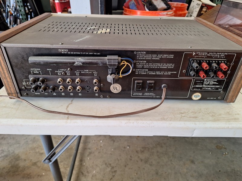 Vintage Kenwood KR-3090, 26W AM/FM Stereo Receiver. Tested Working. gallery