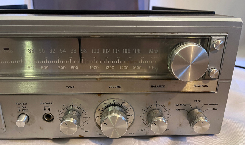 Rare Vtg GPX Grand Prix Model 4625 AM/FM Stereo Receiver Phono Cassette Tested gallery