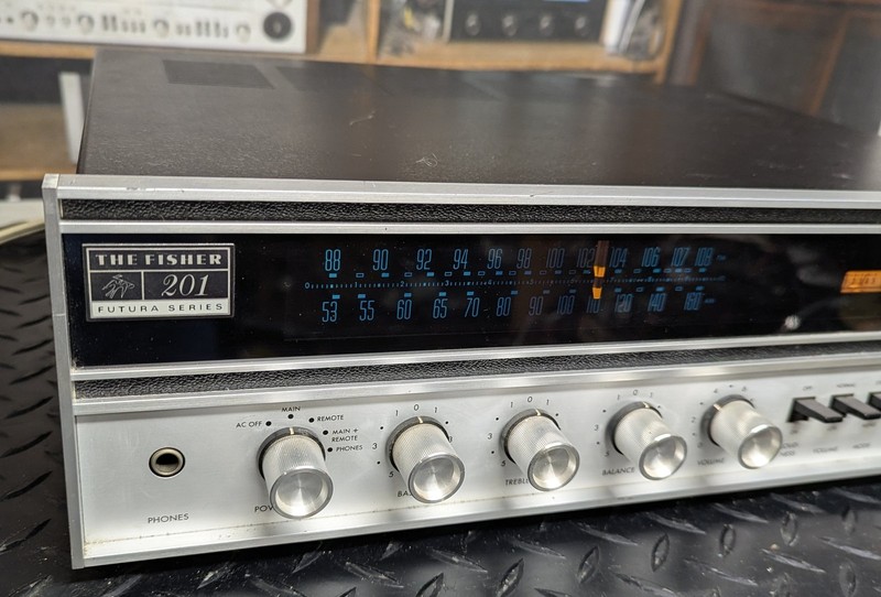 The Fisher 201 stereo receiver gallery