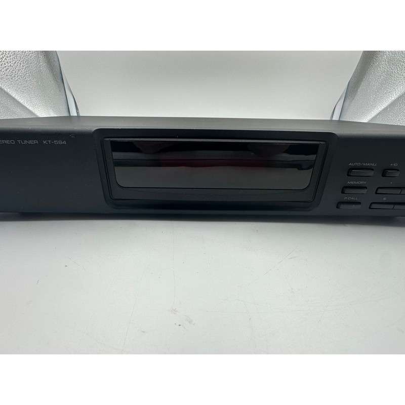 Kenwood KT-594 Stereo AM / FM Tuner Auto Tuning System Tested Working gallery