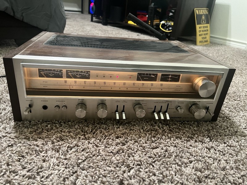 pioneer sx 880 receiver