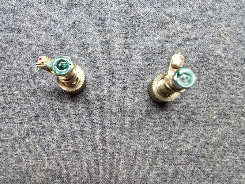 Sansui QR-4500 Receiver Part - Rear Case Ground Lugs (2) gallery